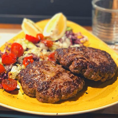 Hamburger di black angus